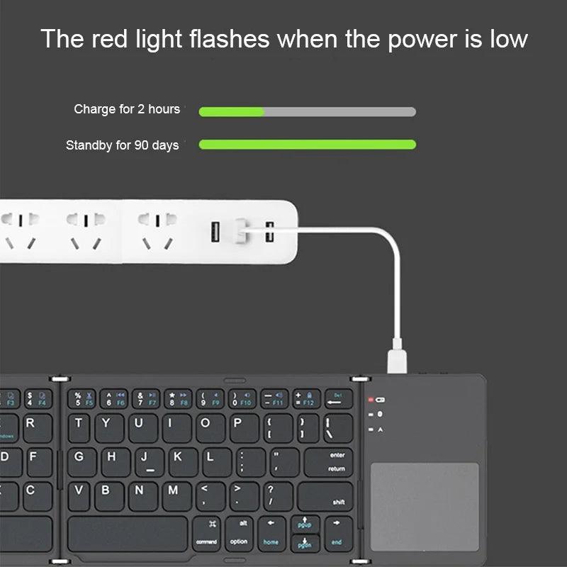 Lighteme Foldable Wireless Keyboard