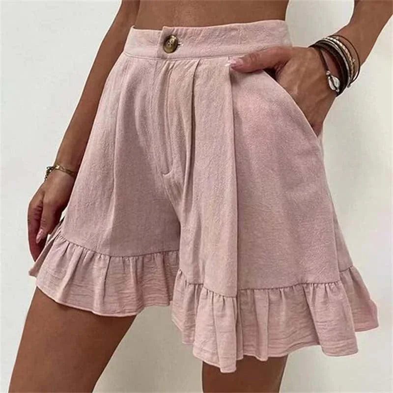 Lighteme Solid color shorts