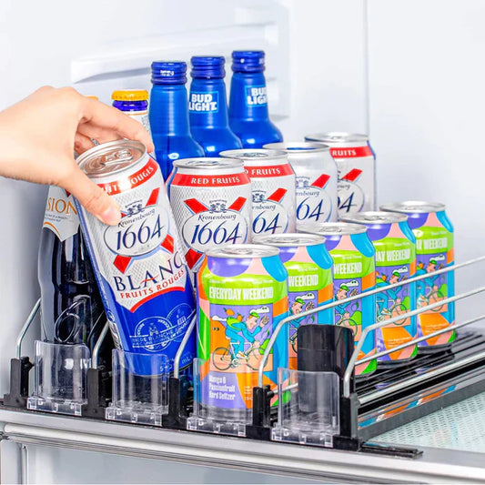 Lighteme Refrigerator beverage storage rack - Finally an organized fridge