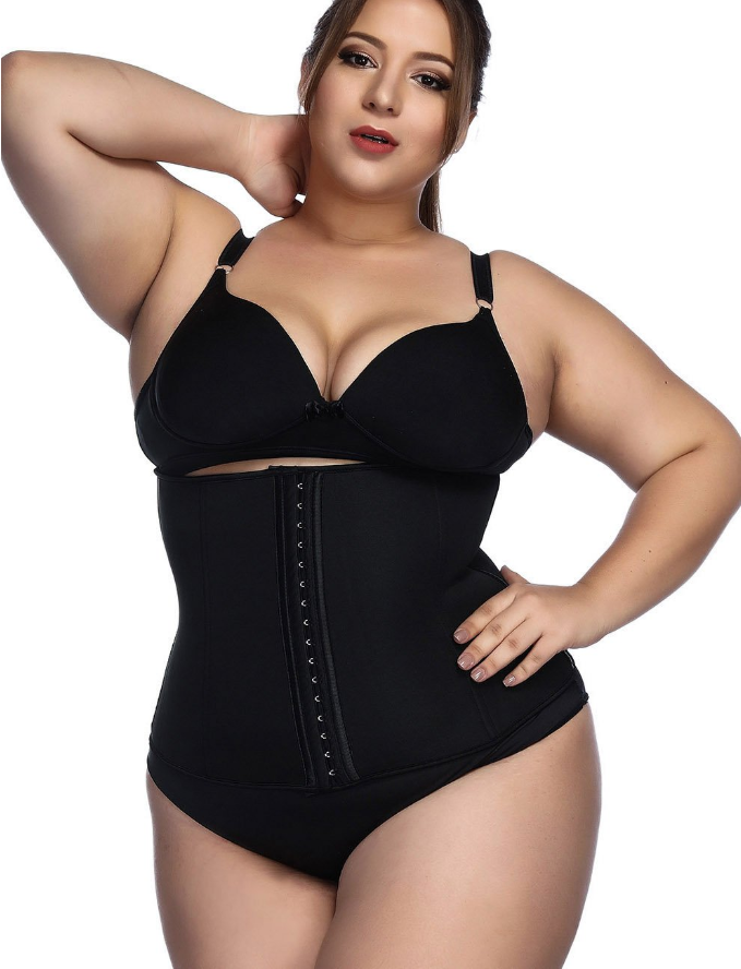 Lighteme Plus Size Waist Cincher & 3-Way Adjustable Corset!