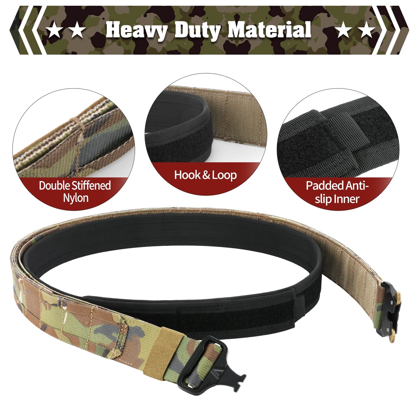 Lighteme All Mission Tactical Molle Belt