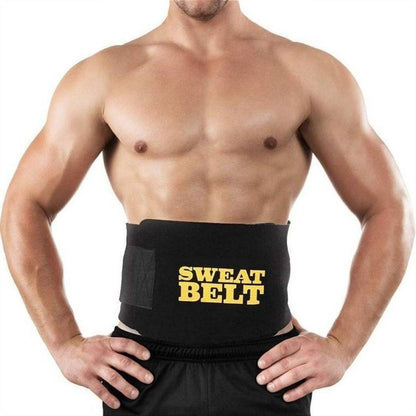 Lighteme Men's Waist Sweat Belt - Stomach Trimming Trainer!