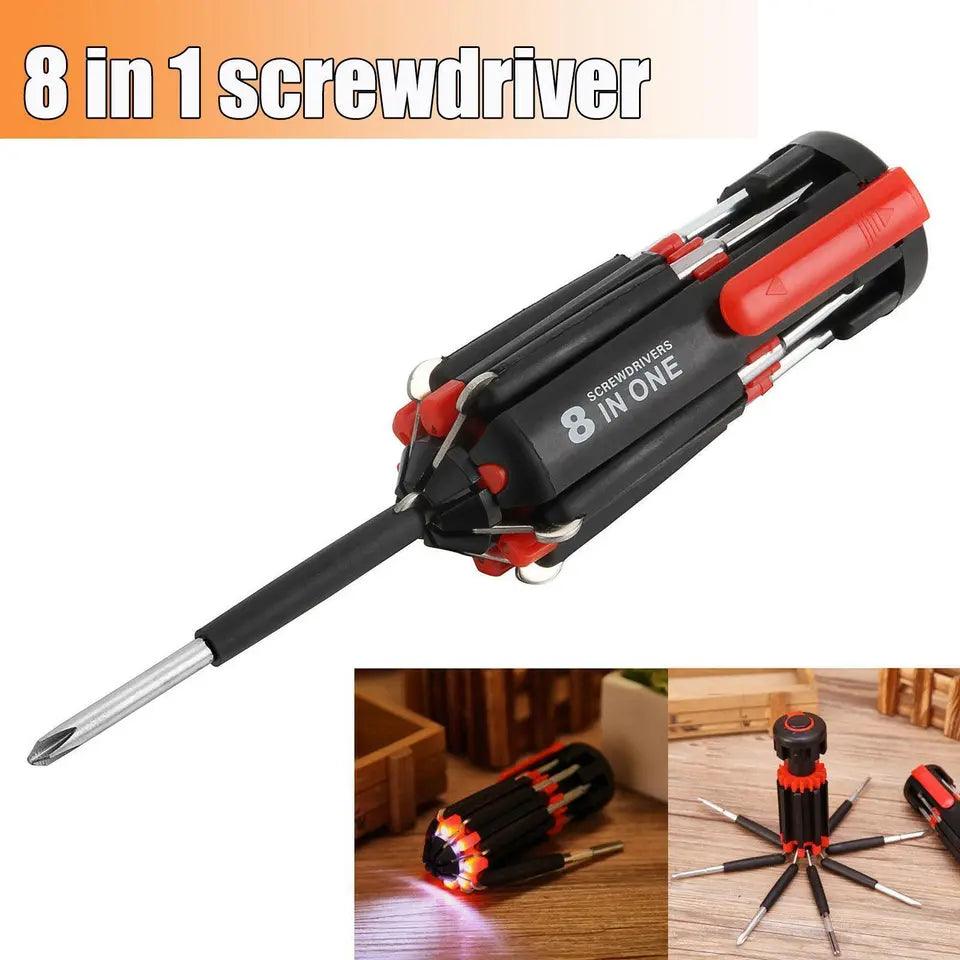 Lighteme 8-in-1 Screwdriver - An essential tool for your repair kit!