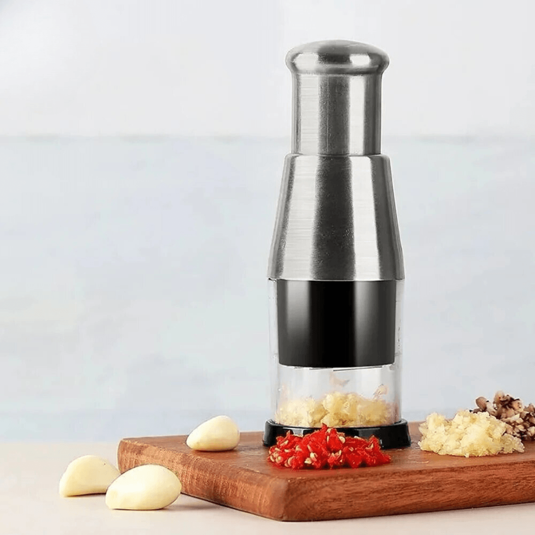 Lighteme Hand Press Onion Garlic Chopper