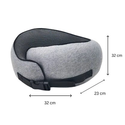 Lighteme ErgoComfort Travel Neck Pillow for Superior Support