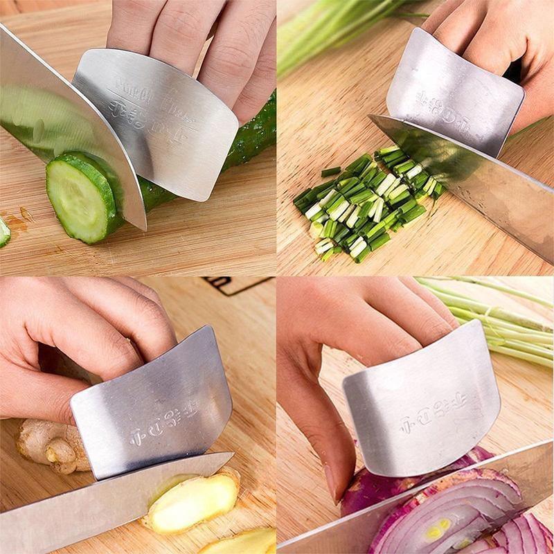 Lighteme Stainless Steel Guard for Chopping | Set of 3 PCS