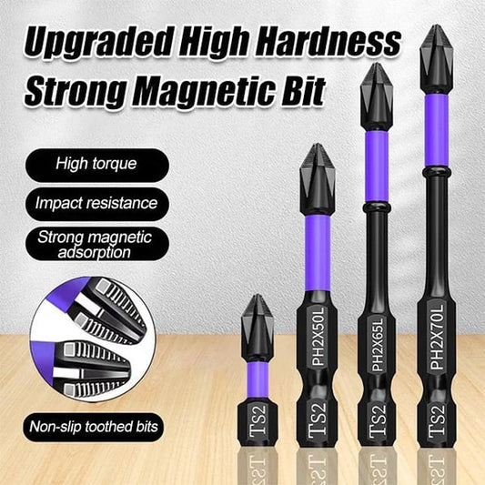 Lighteme Upgraded High Hardness And Strong Magnetic Bit | Set of 6