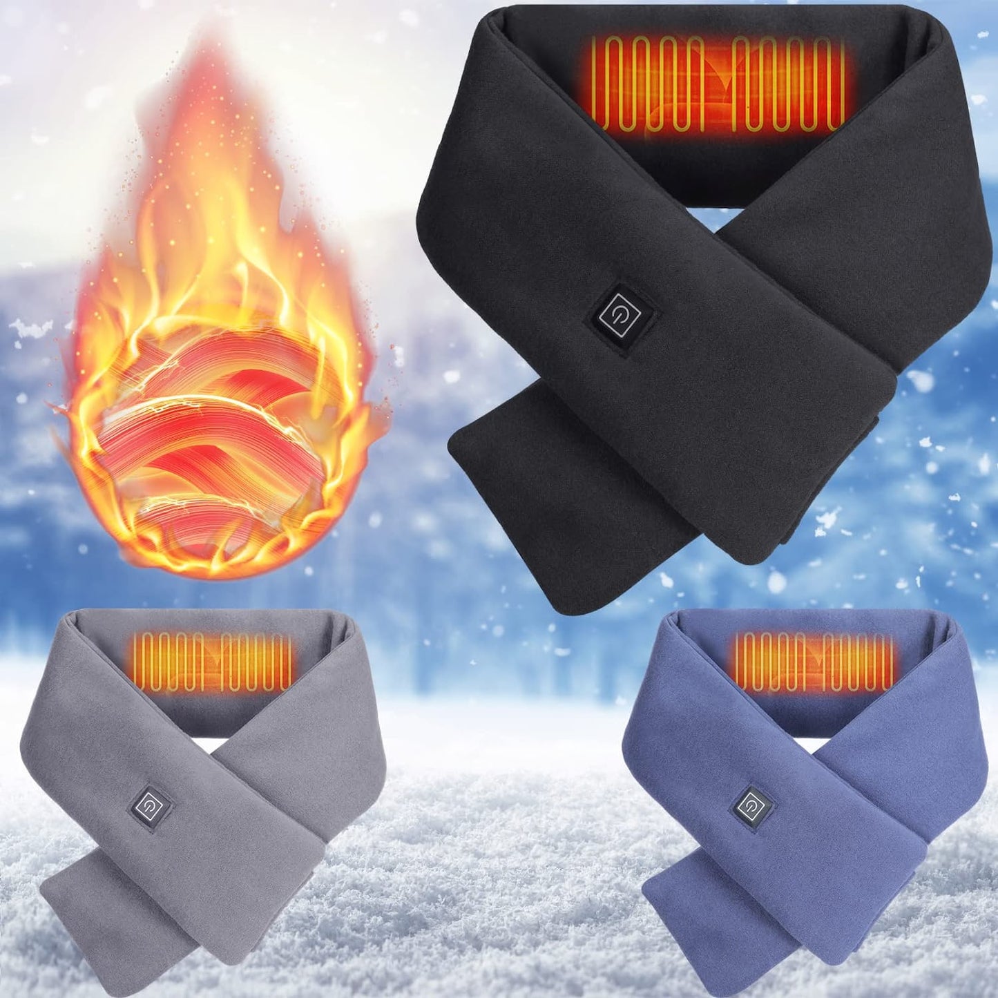 Lighteme Wireless heated scarf