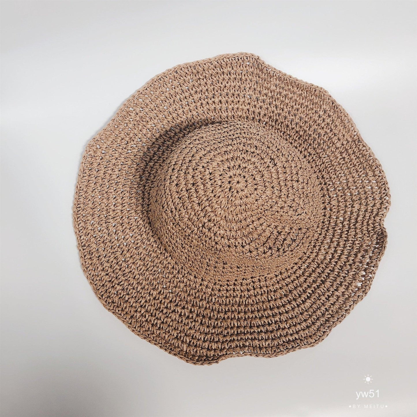 Lighteme Foldable Straw Hat