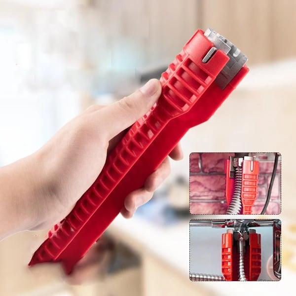 Lighteme 8 in 1 Sink Multi water Pipe Wrench