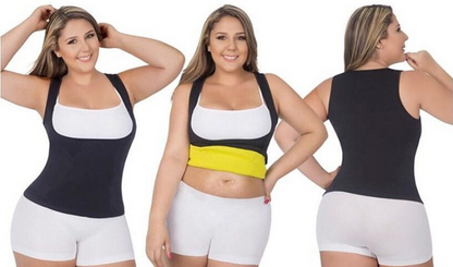 Lighteme Plus Size Sauna Tank Top - Ab & Waist Slimming Weight Loss