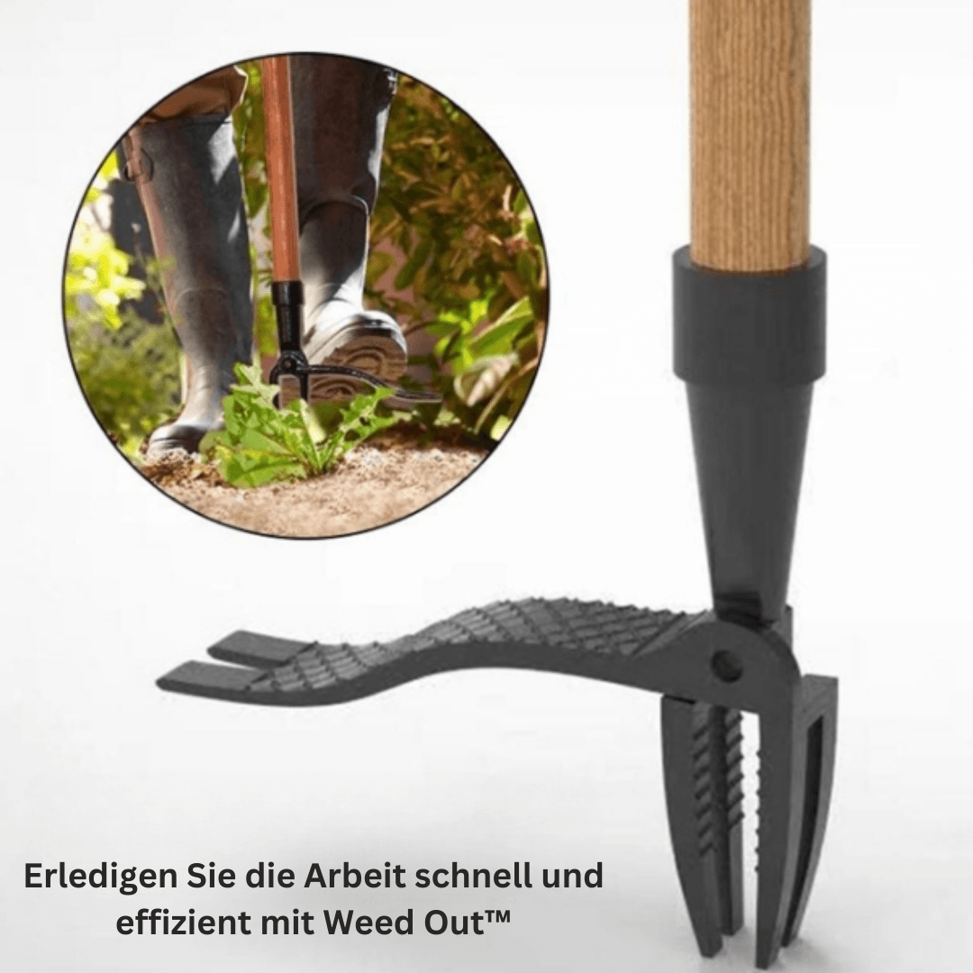 Lighteme 2 in 1 garden weeding fork