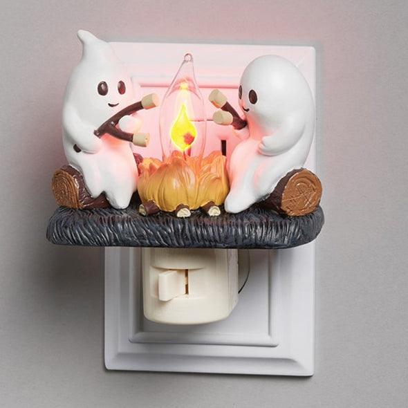 Lighteme Halloween Ghost Campfire Flickering Nightlight