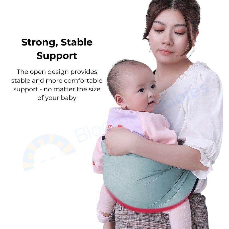 Lighteme Bub Sling - Simple, pain-free baby carrier with snap closure