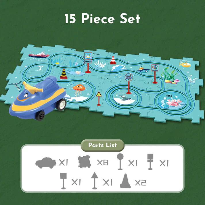 Lighteme Children's track set for cars