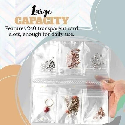 Lighteme Transparent Jewelry Storage Book