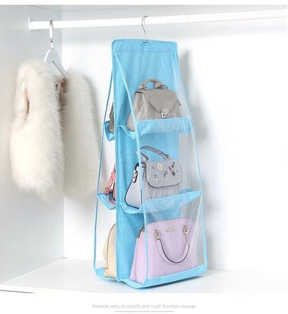 Lighteme Hanging handbag storage | space for 6 handbags