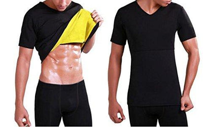 Lighteme Men's Sauna Sweat Shirt ~ Increase Weight Loss!