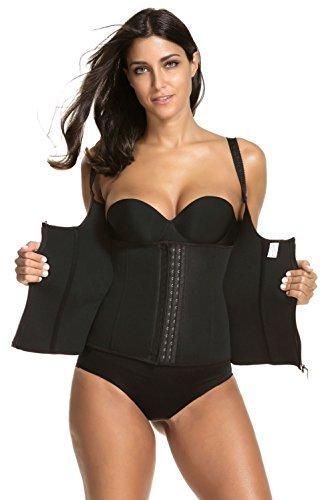 Lighteme Waist Trainer Body Shaper ~ Zip Up Corset Vest!