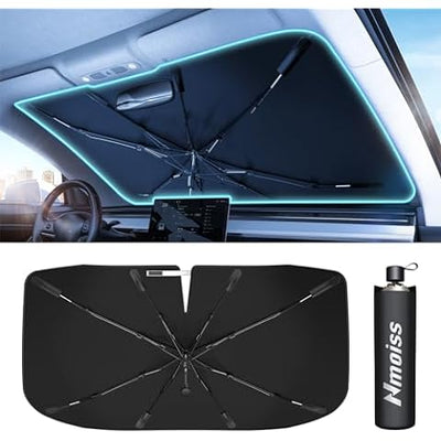 Lighteme Retractable Car Sunshade Umbrella