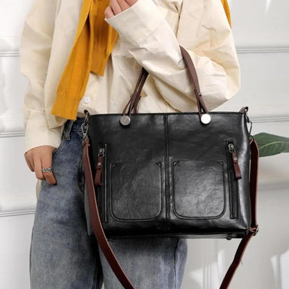 Lighteme Leather shoulder bag The Fashion you need