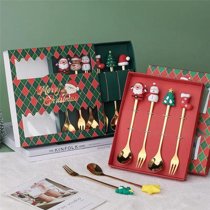 Lighteme Christmas Cutlery Set