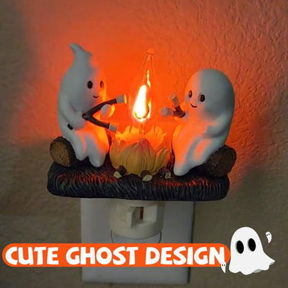 Lighteme Halloween Ghost Campfire Flickering Nightlight