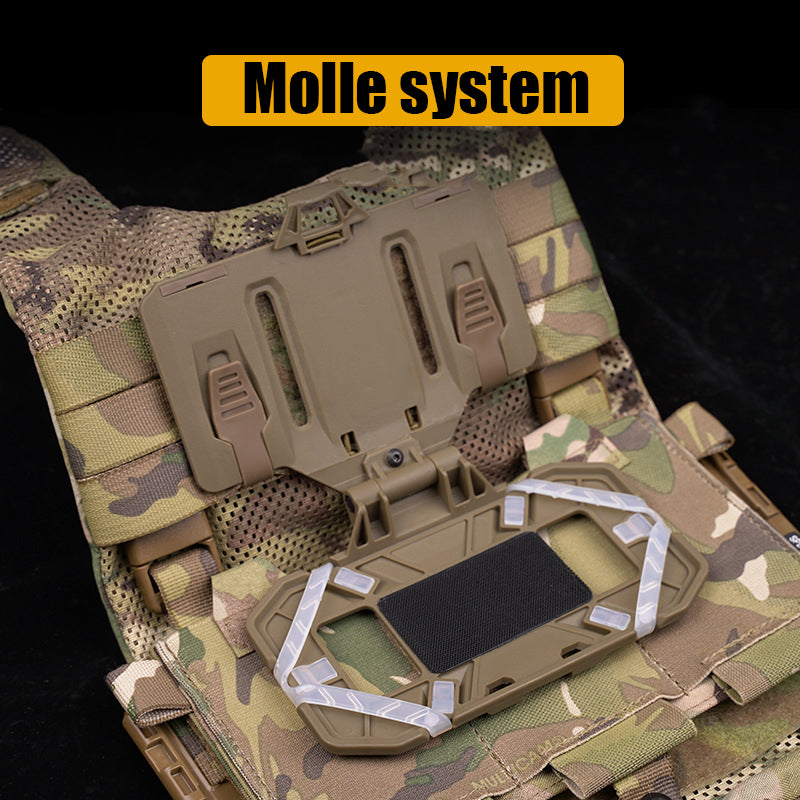 Lighteme TWS Foldable Molle Phone Holder For Tactical Vest