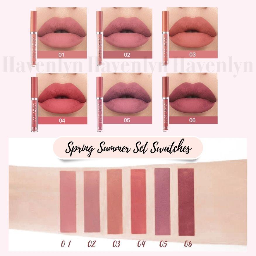 Lighteme Everlasting Liquid Lipstick Matte (Set of 6)