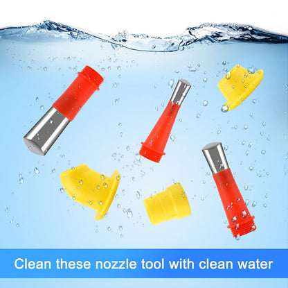 Lighteme Universal Integrated Rubber Nozzle Tool | Set of 20 PCS