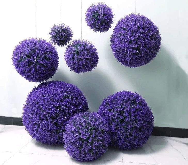 Lighteme Simulated grass ball decoration - This plant is always green!