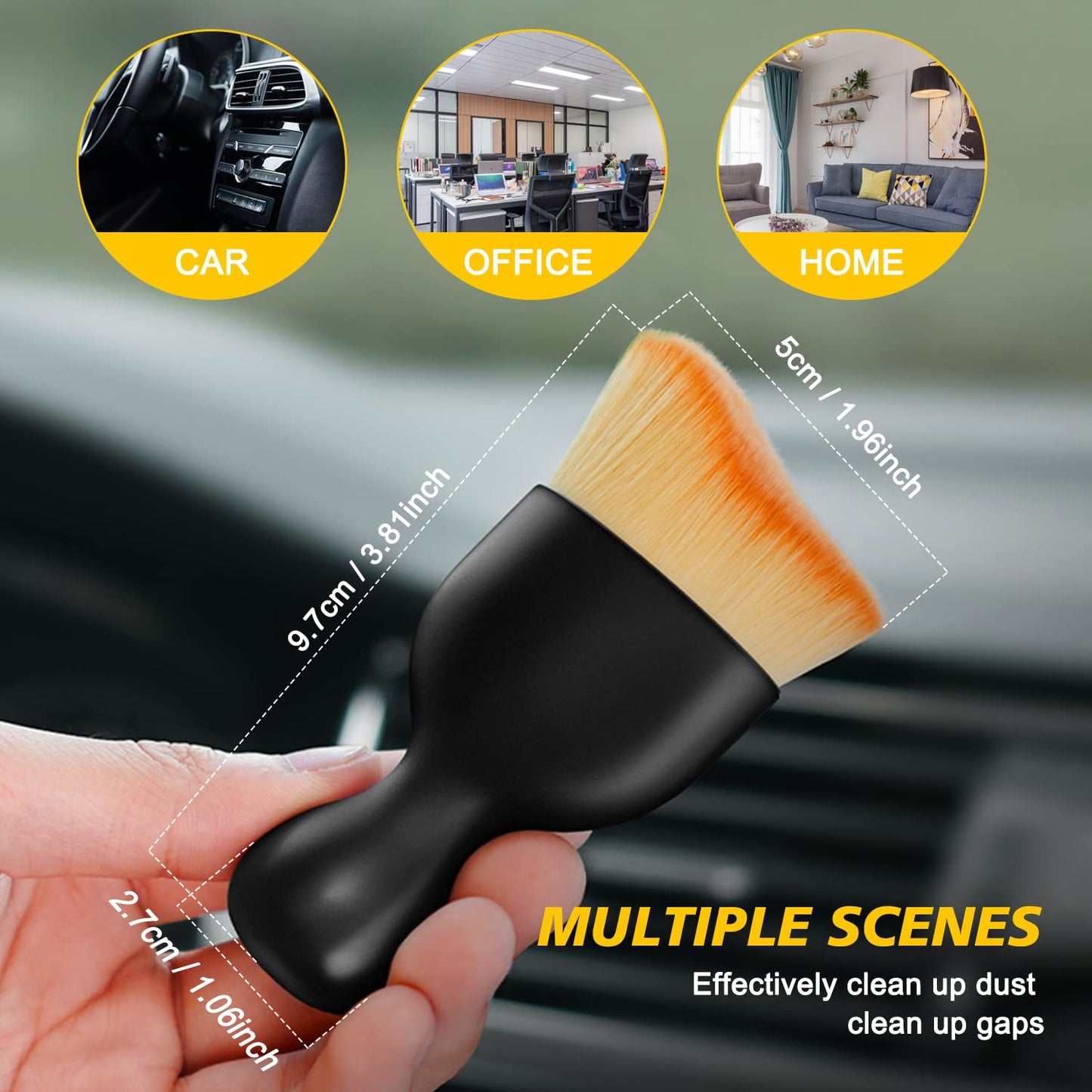 Lighteme Ultra Soft Car Interior Dust Cleaner Brush BUY 1 GET 1 FREE (2PCS)