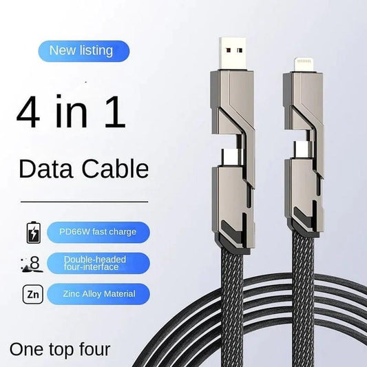 Lighteme 4 in 1 - 60W Fast Charge & Sync Cable