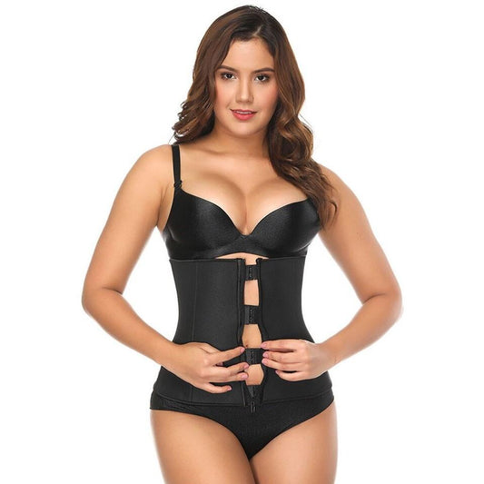 Lighteme Plus Size Clip & Zip Waist Trainer -Body Shaper!