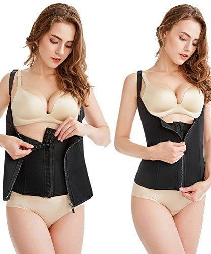 Lighteme Waist Trainer Body Shaper ~ Zip Up Corset Vest!