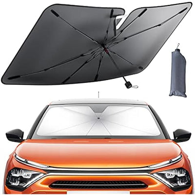 Lighteme Retractable Car Sunshade Umbrella