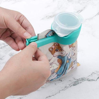 Lighteme Food Preserving Bag Clip with Dispense Spout