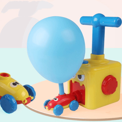 Lighteme Balloon Pump Car Toy Set