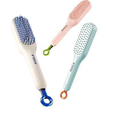 Lighteme Self-Cleaning Anti-Static Massage Comb