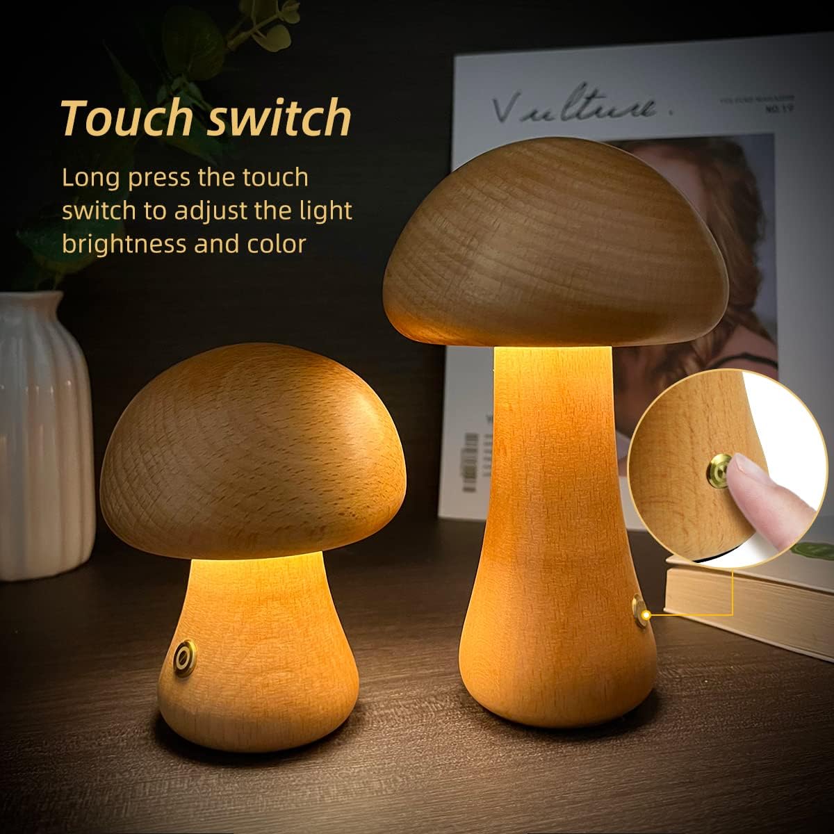 Lighteme Mushroom lamp Unique decoration for your home!