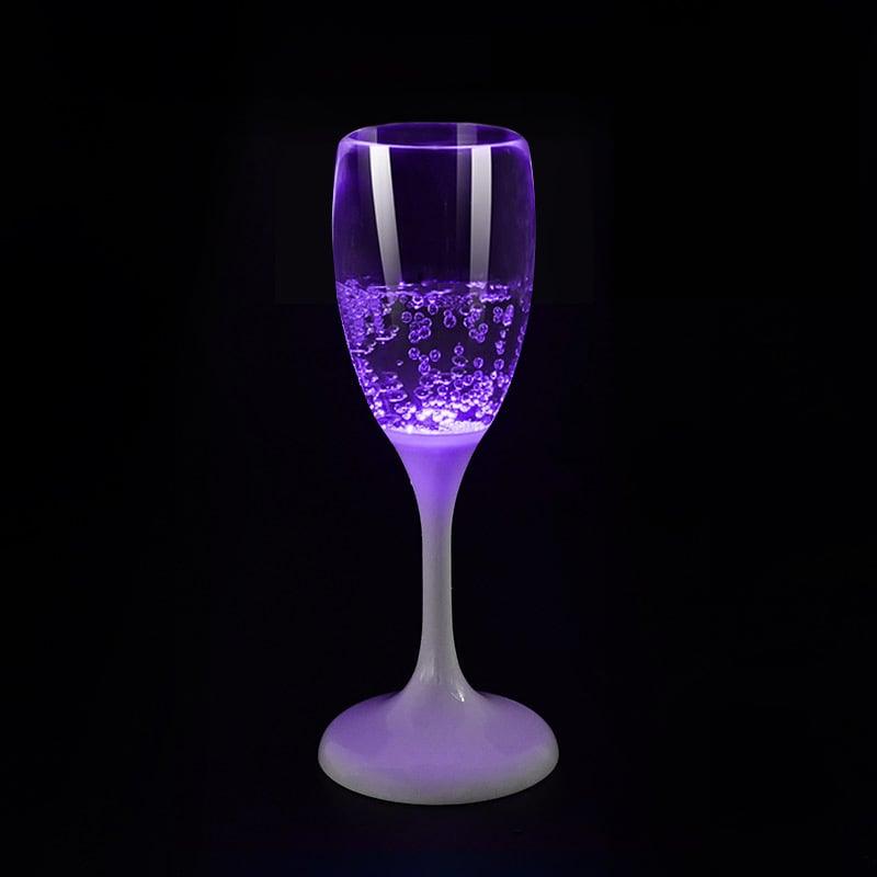 Lighteme LED Champagne Glass | Light Up Your Celebrations with a Sparkling Touch!