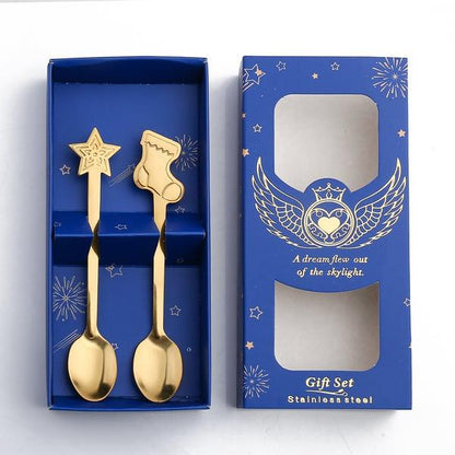 Lighteme Christmas Cutlery Set