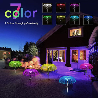 Lighteme Solar Garden Changing Jellyfish Lights | BUY 1 GET 1 FREE (2PCS)