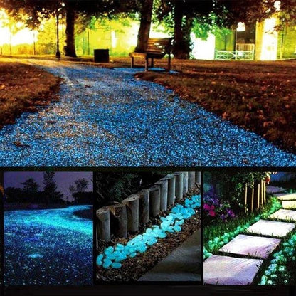 Lighteme Luminescent Garden Pebbles | Pack Of 100