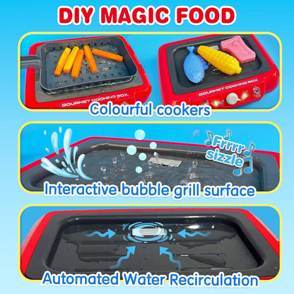 Lighteme Children's cooking simulation toys - Play, cook, learn!