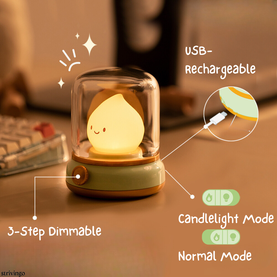 Lighteme Cute Cartoon USB Rechargeable LED Lamp BUY 1 GET 1 FREE