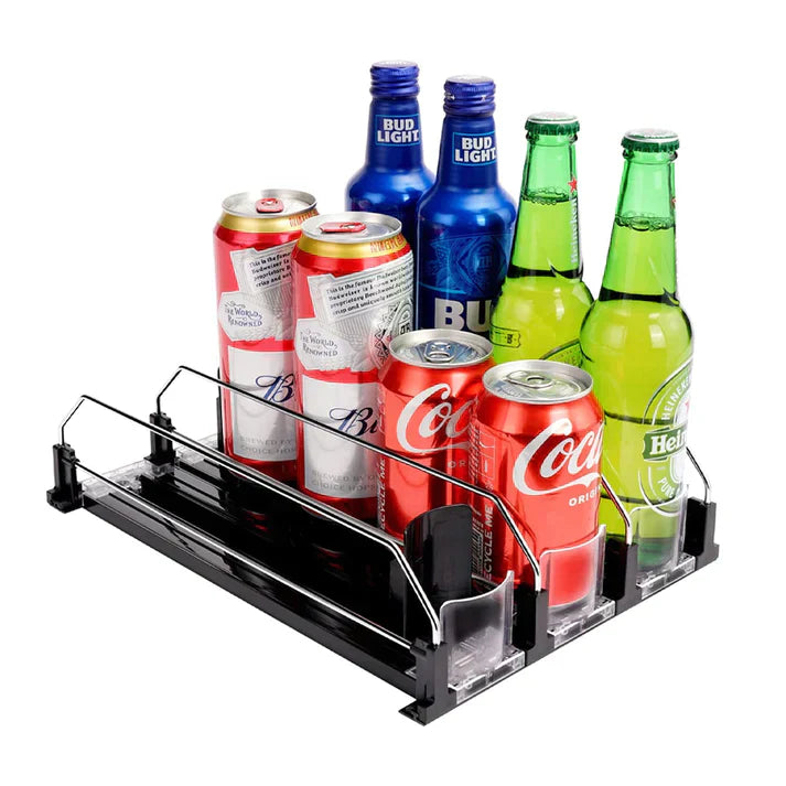 Lighteme Refrigerator beverage storage rack - Finally an organized fridge