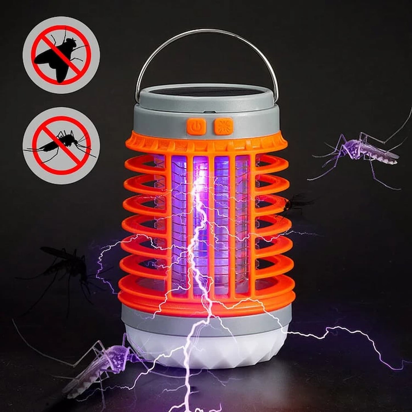 Lighteme Solar Camping Mosquito Killer Lamp No more mosquitoes and bugs