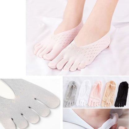 Lighteme Ultra-Thin Five-Toe Breathable Socks | Set of 5 Pairs