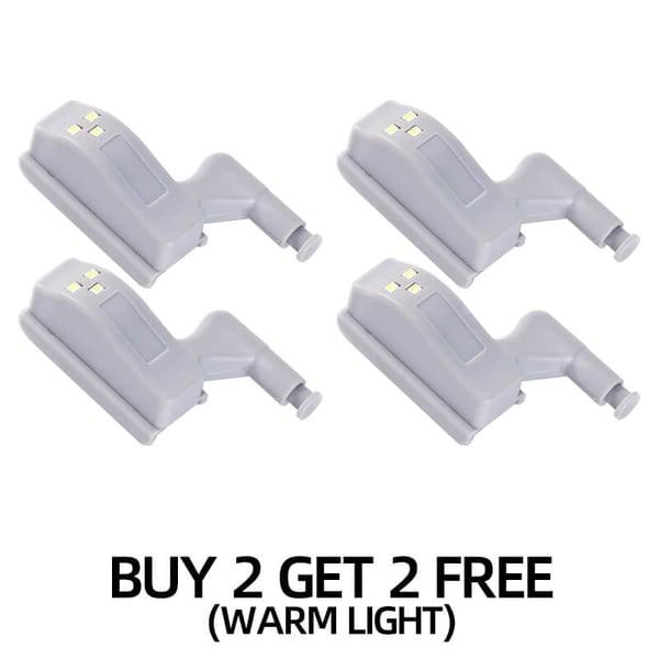 Lighteme Hinged Smart Touch Sensor Cabinet LED Light | BUY 2 GET 2 FREE (4PCS)